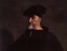 Retrato del almirante italiano Andrea d'Oria.