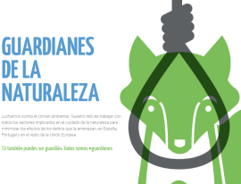 Guardianes de la Naturaleza, implicados en la lucha contra los delitos ambientales.